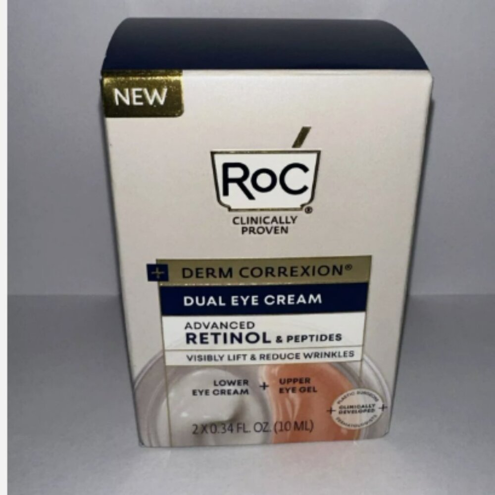RoC Skincare Derm Correxion - Dual Eye Cream - Advanced Retinol & Peptide